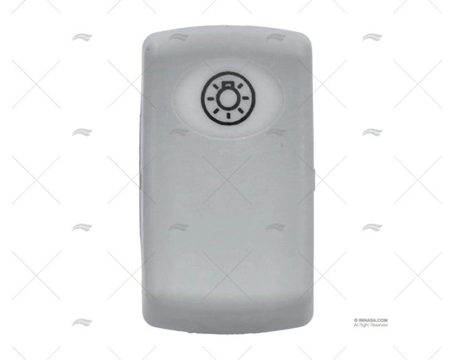 BASCULE GRIS W LUMIERE POLE ON-OFF LED R CARLINGSWITCH