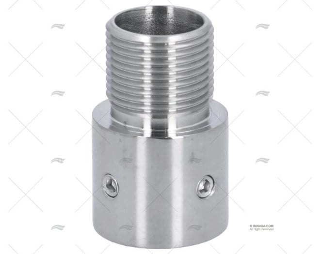 BASE ANTENNE POUR TUBE INOX 316