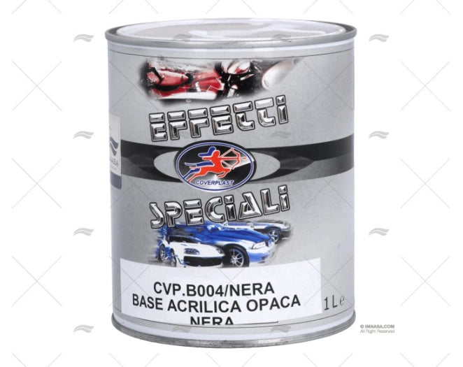 BASE COLEUR CRYSTAL BOAT 1COMP.1L NOIRE COVERPLAST