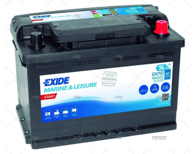 BATERIE EXIDE 74A