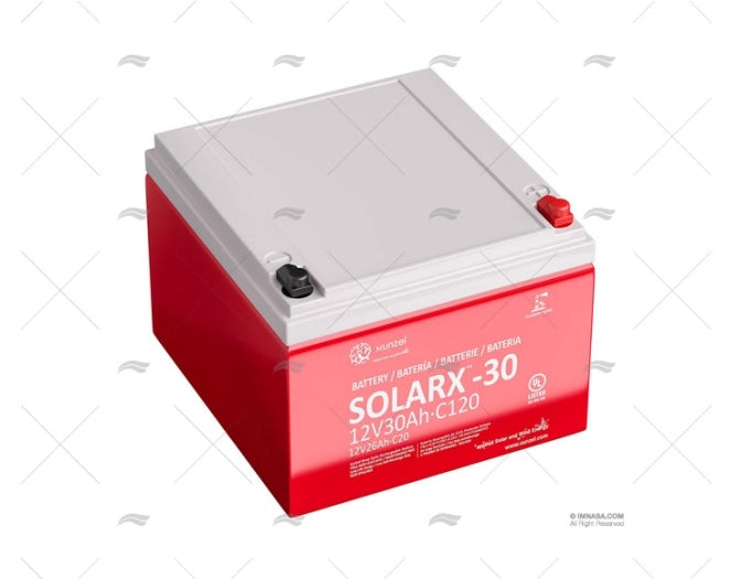BATTERIE SOLARX AGM 30A 12V XUNZEL