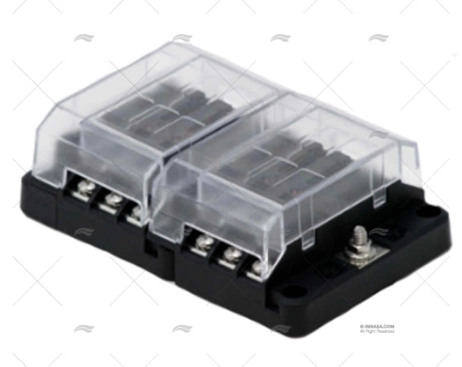 BLOC DE FUSIBLES 12 CIRCUITS EGIS