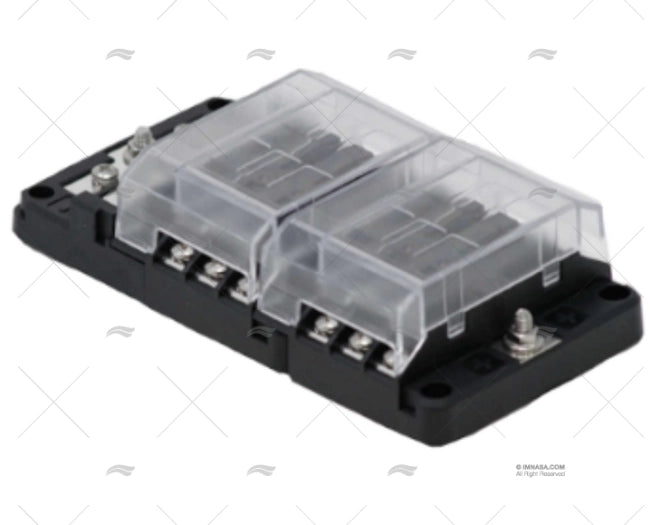 BLOC DE FUSIBLES 12 CIRCUITS GND EGIS