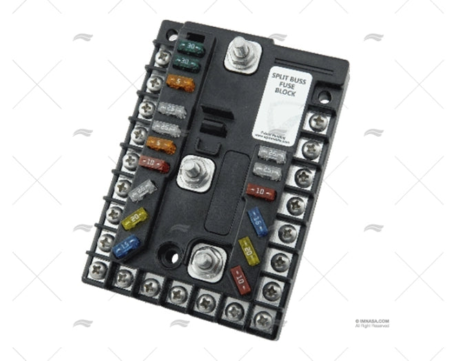 BLOC DE FUSIBLES 200A 13C 12V EGIS