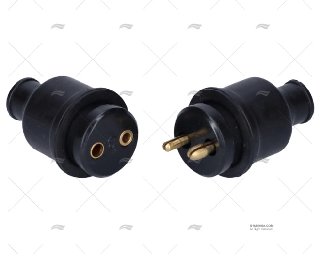 BOITIER CONNECTION ROND 2P