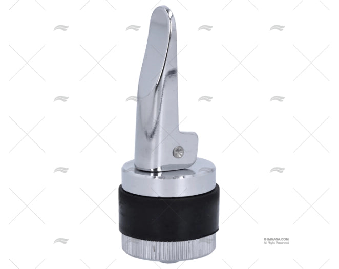 BOUCHON DE NABLE LAITON CHROME 34mm