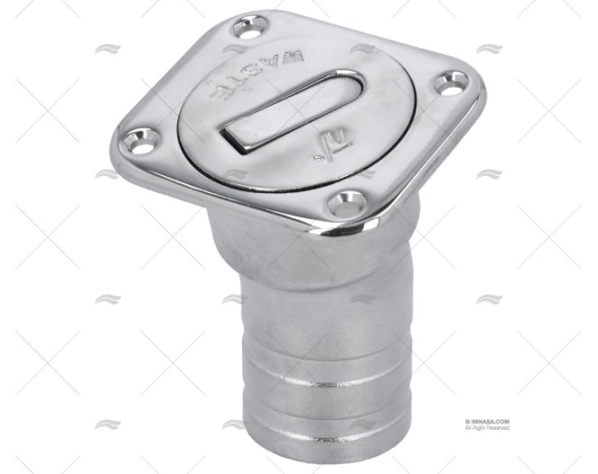 BOUCHON DE NABLE WASTE 38mm MODELE CARRE