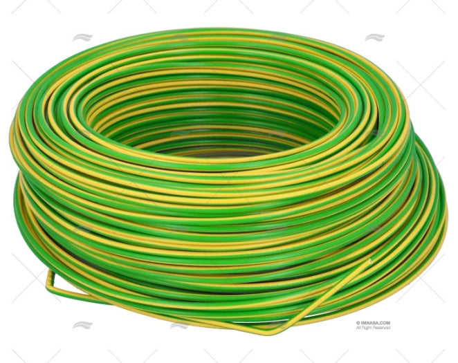CABLE H05V/H07V 1.5 GEUNE-VERTE 100m