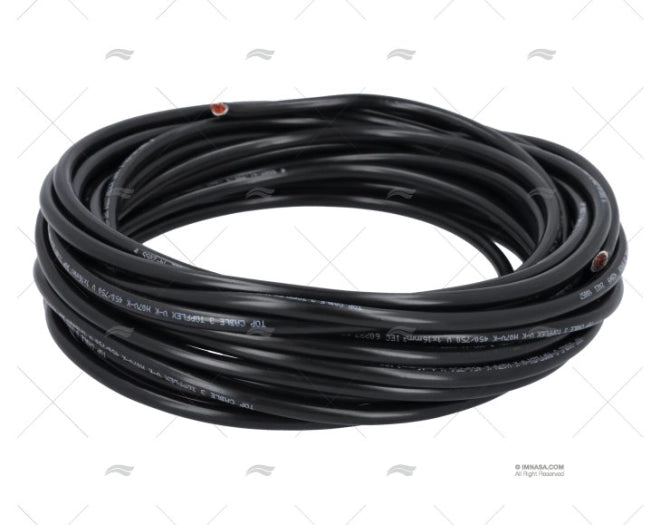 CABLE H05V/H07V 16 NOIR/ 12Mts 16mm2
