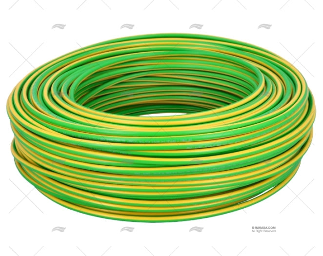 CABLE H05V/H07V 25 GEUNE-VERTE 100m