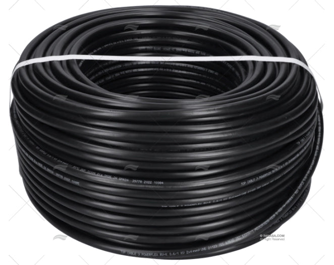 CABLE RV-K 0,6/1 KV 2X4 / 100 MTS