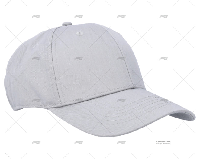CASQUETTE GRIS AVEC BOUCLE