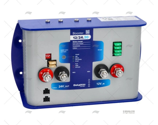 CHARGEUR CONVERTISSEUR 12/24V 30A DOLPHIN