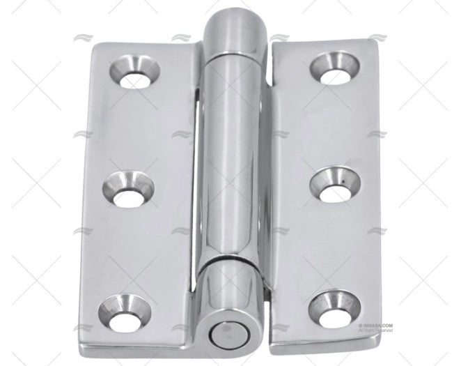 CHARNIERE A/FRICTION INOX 316 PIN SUP 51