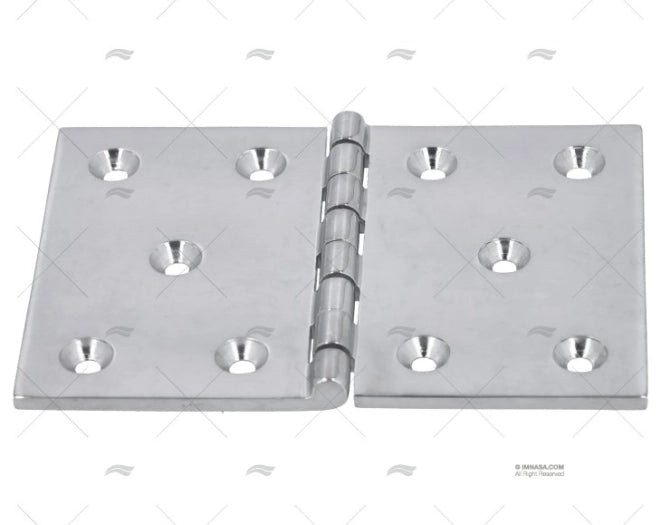 CHARNIERE INOX 130X90mm