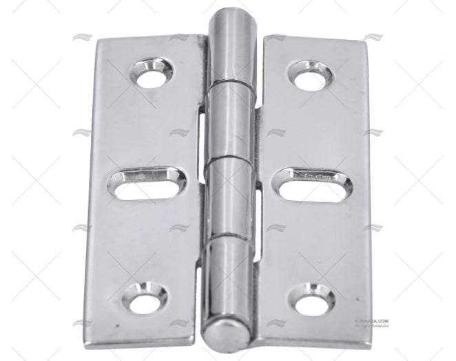 CHARNIERE INOX 316 80x50mm