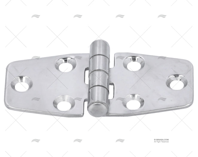 CHARNIERE INOX 75X37X2 MM