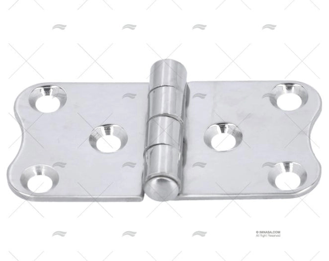 CHARNIERE INOX 78x40x2mm