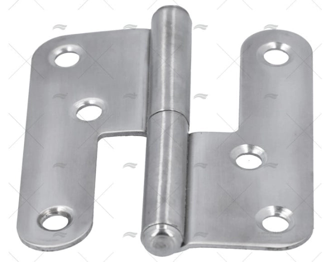 CHARNIERE INOX 85x75mm DROITE