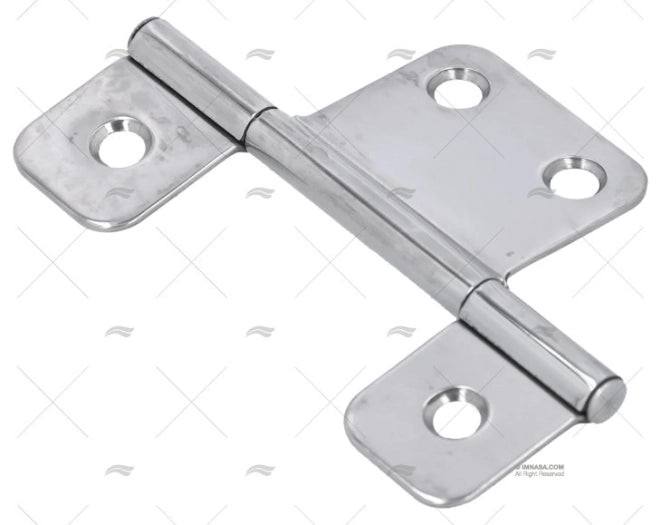 CHARNIERE INOX 87x58mm