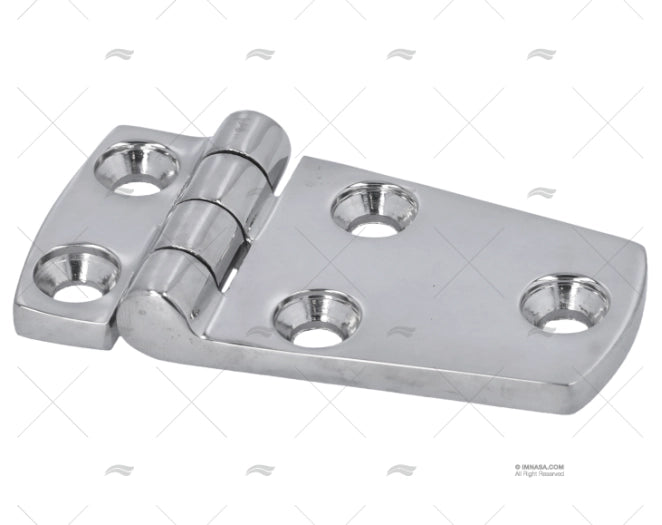 CHARNIERE INOX FORGE 73X37 MM