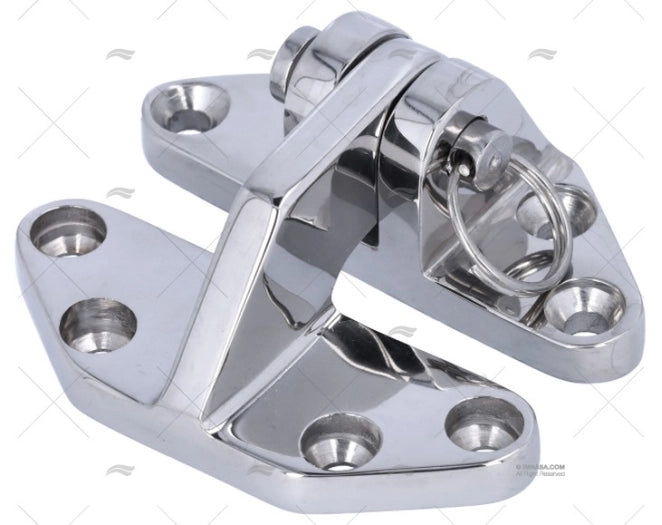CHARNIERE INOX SS 316 75x62mm