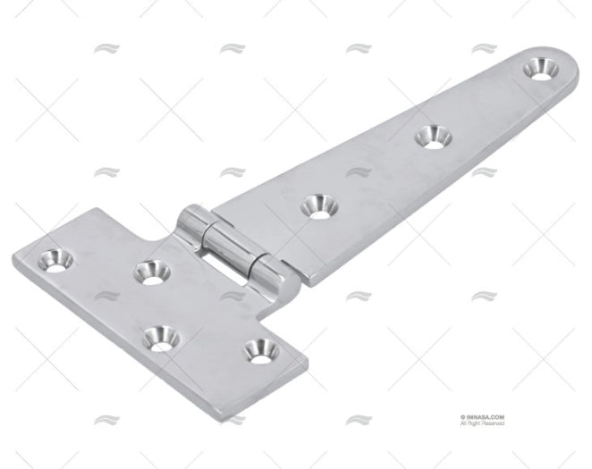 CHARNIERE T INOX SS 316 6"