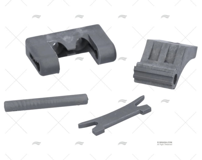 KIT CHARNIERES GRIS LEWMAR