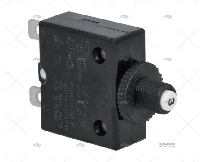 CIRCUIT BREAKER UL CSA 3A CARLINGSWITCH