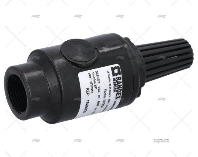 CLAPET ANTI-RETOUR A/FILTRES BSP PPG 3 RANDEX IBERICA