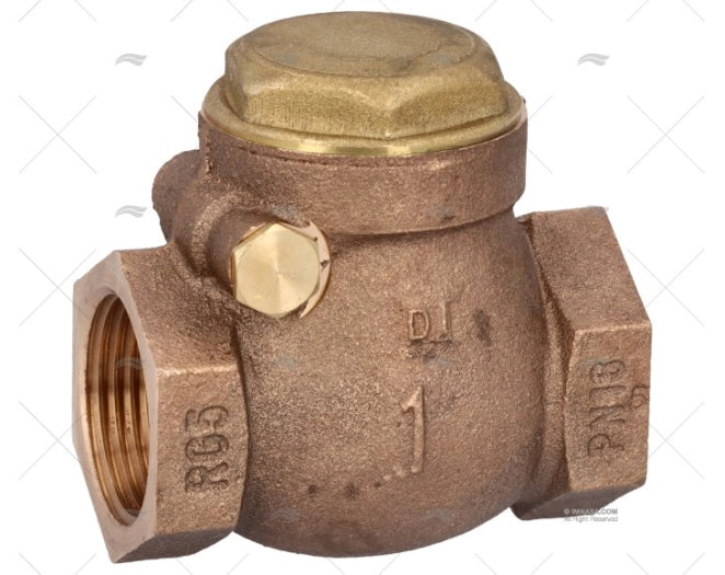 CLAPET ANTI-RETOUR BRONZE 1" GUIDI