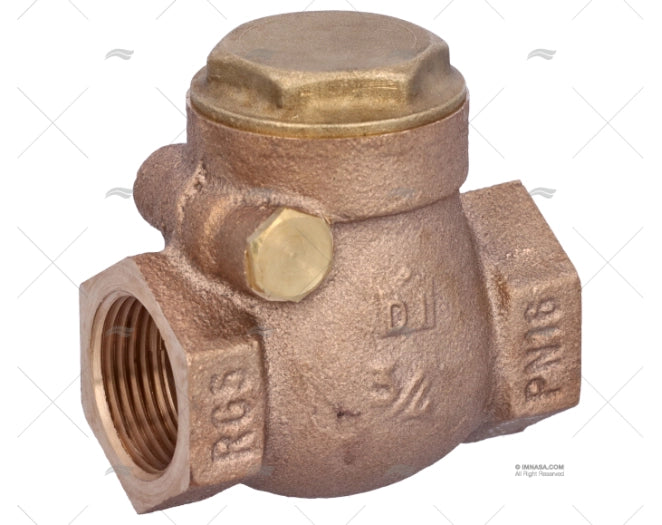 CLAPET ANTI-RETOUR BRONZE 3/4" GUIDI