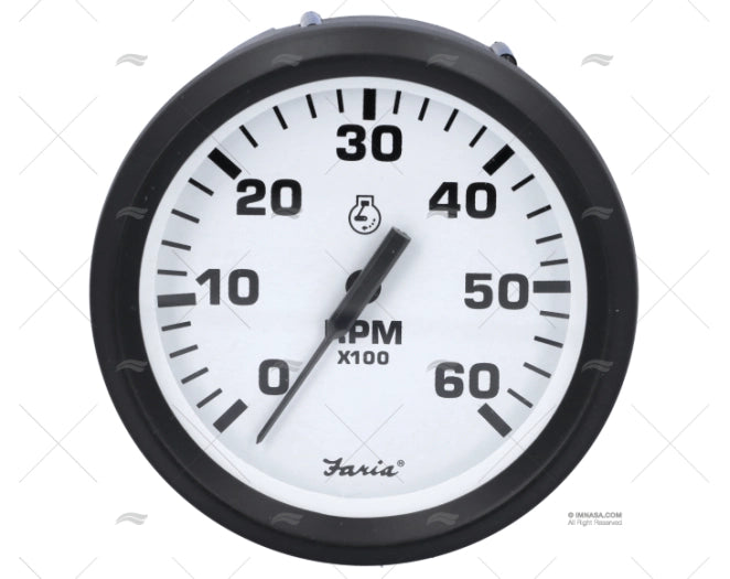 COMPTE-TOURS FARIA 6000TMN BLANC FARIA