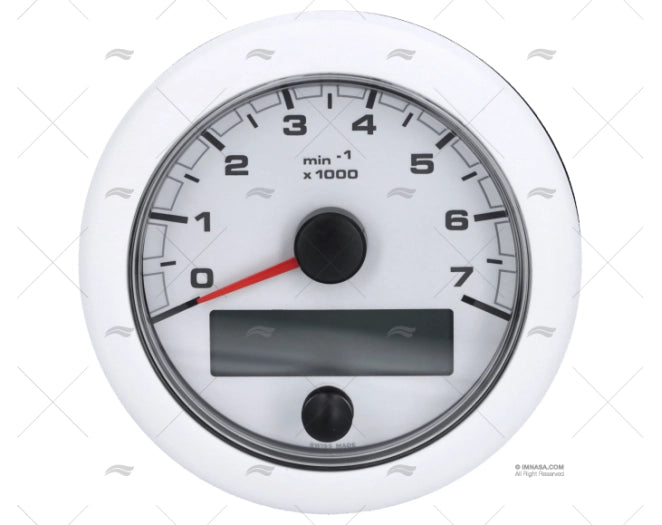 COMPTE TOURS OL 12/24V 7000RPMH 85mm BLA