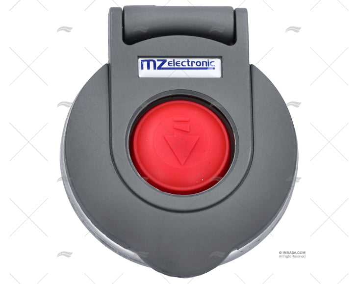 CONTACTEUR A PIED POUSSOIR ROUGE ET NOIR LA PAIRE