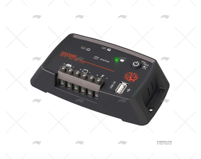 REGULATEUR PANNEAU SOLAIRE USB 12V 5A XUNZEL