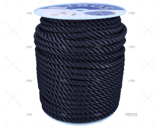 CORDAGE POLYESTER BLEU 22MM