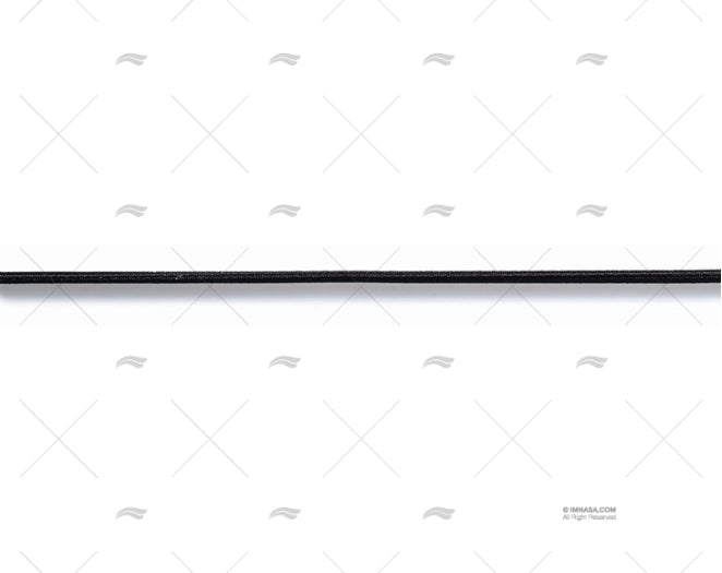 CORDE ELASTIQUE NOIR DIAM 2.5mm PRYM
