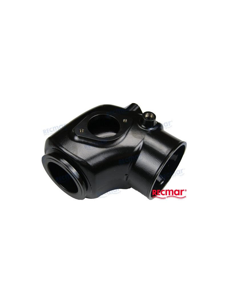 coude d'échappement en inox pour moteur diesel inboard volvo D4 (180-300)