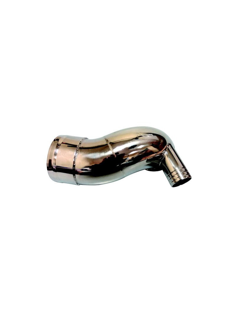 coude d'échappement inox pour volvo diesel 42, 43 44