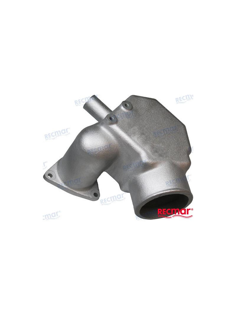 coude d'échappement inox pour moteur inboard yanmar 4LH SERIES/ -UTZ, UTZAY, STZ, STZAY, STE, WST, WSTZAY