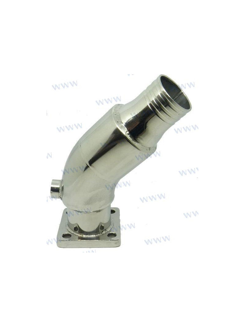 coude d'échappement inox pour moteur inbord MD2010A/B/C/D MD2020A/B/C/D MD2030A/B/C/D MD2040C/D D1-13/20/30 D2-40