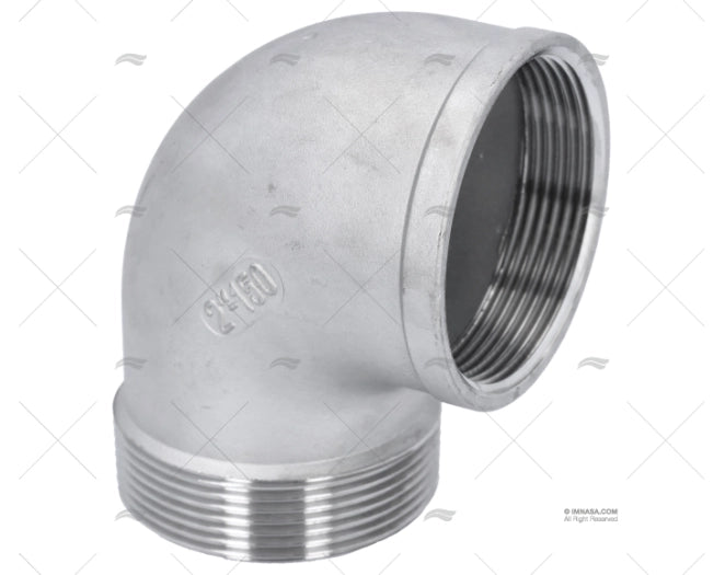 COUDE MALE/FEMELLE INOX 2"