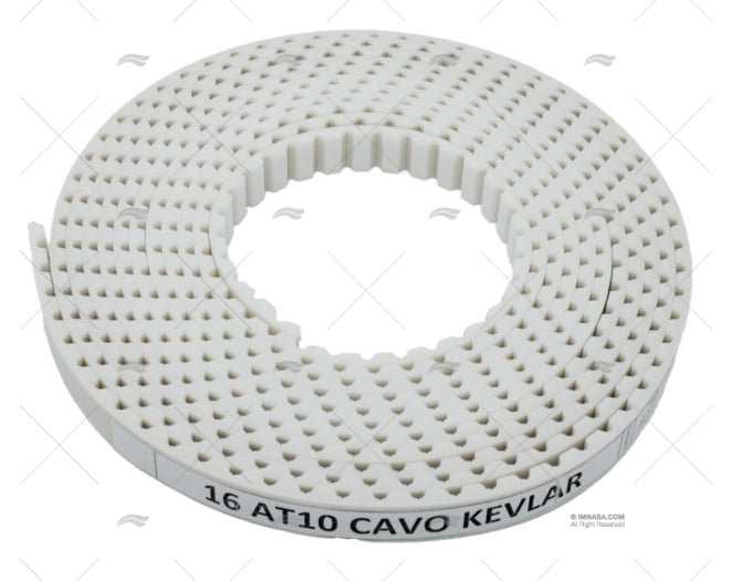 COURROIE CRANTEE 16mm PROFIL 10mm BESENZONI