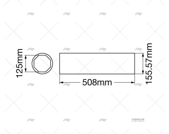 COUSSINET LAITON-CAOUT. 10AR-125mm FONT CARAVEL
