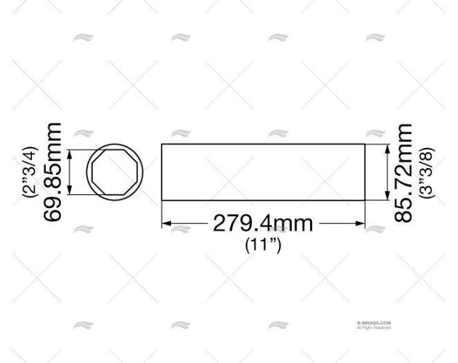 COUSSINET TYPE 8AM 2 3/4" (1) CARAVEL