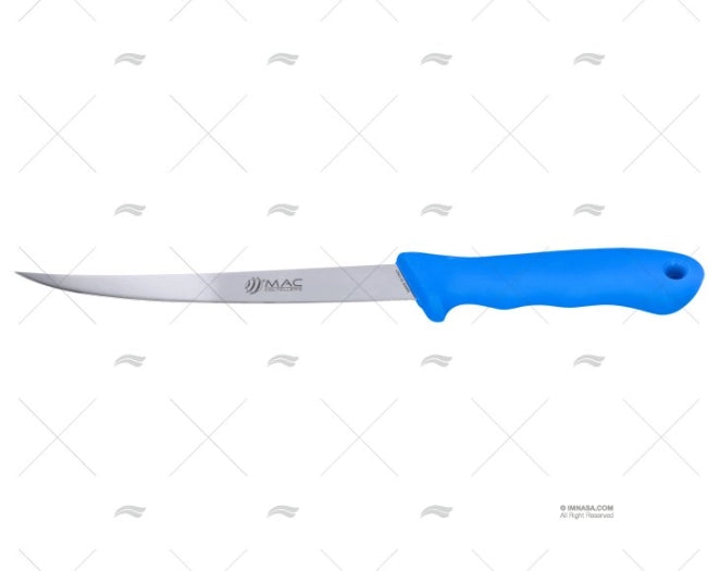 COUTEAU FISHING W/COV BLUE 31.5-H18cm MAC COLTELLERIE