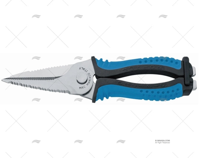 COUTEAU SCISSOR W/COV BLU 20-H10cm MAC COLTELLERIE