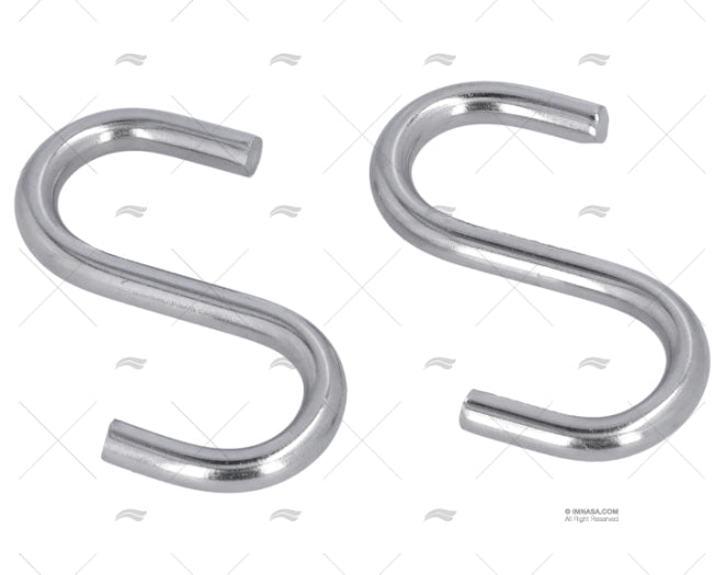 CROCHET S INOX 3/16" x 2" 10pcs