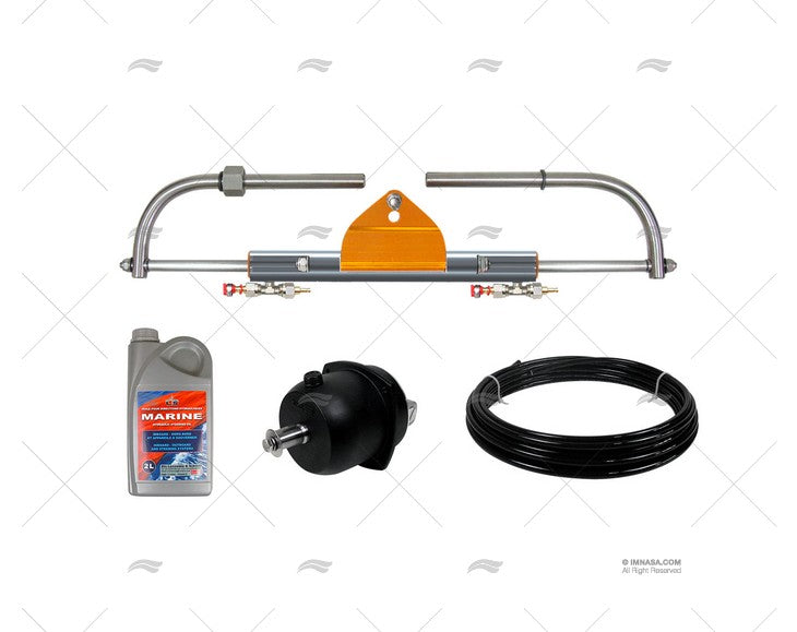 Kit de direction hydraulique hors-bord avec puissance pour moteurs jusqu'à 80Hp.